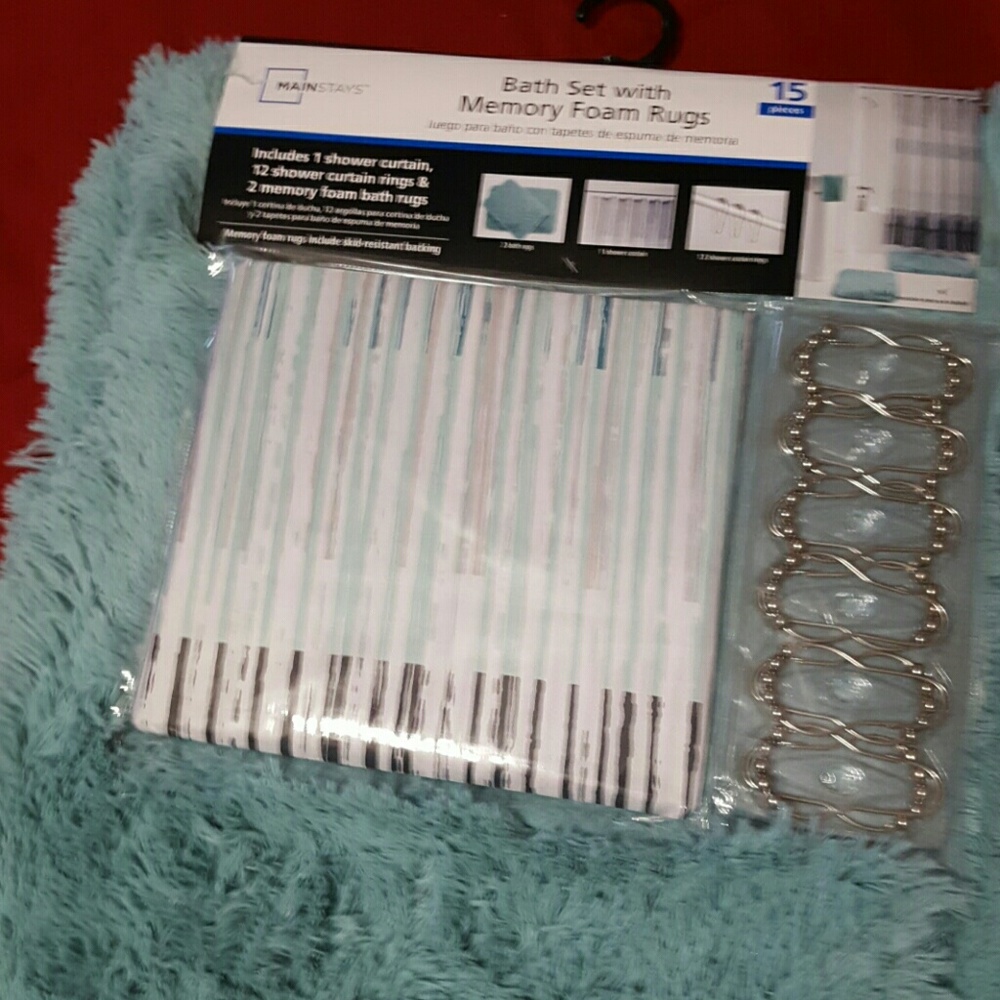 Bath Set Memory Foam
